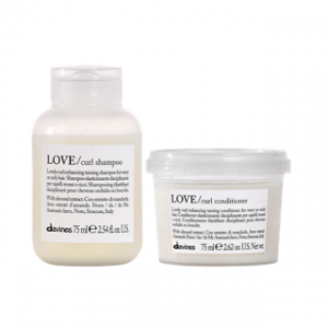 Kit de Viaje LOVE CURL: Shampoo + Acondicionador