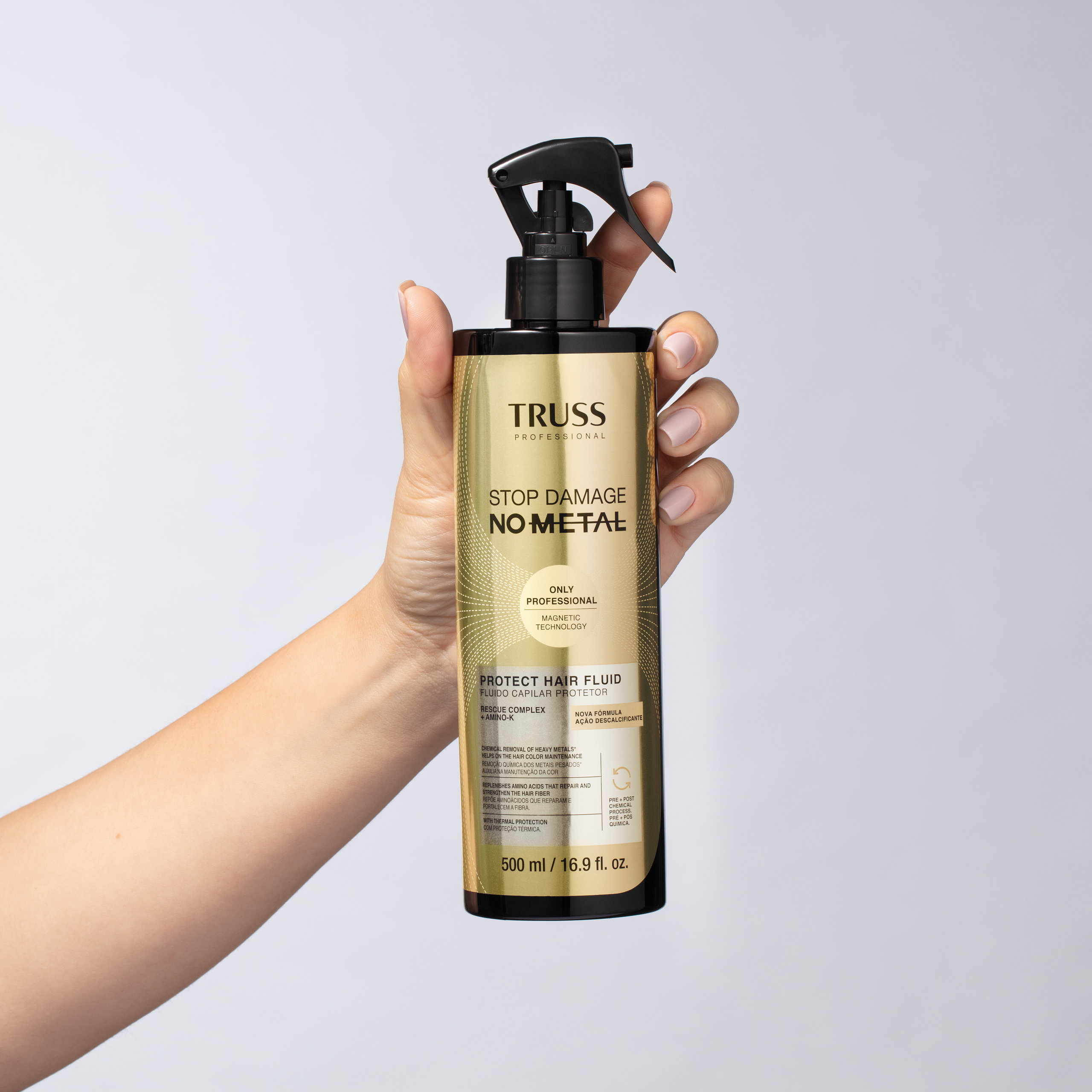 Stop Damage: Protect Hair Fluid 500mL - Imagen 2