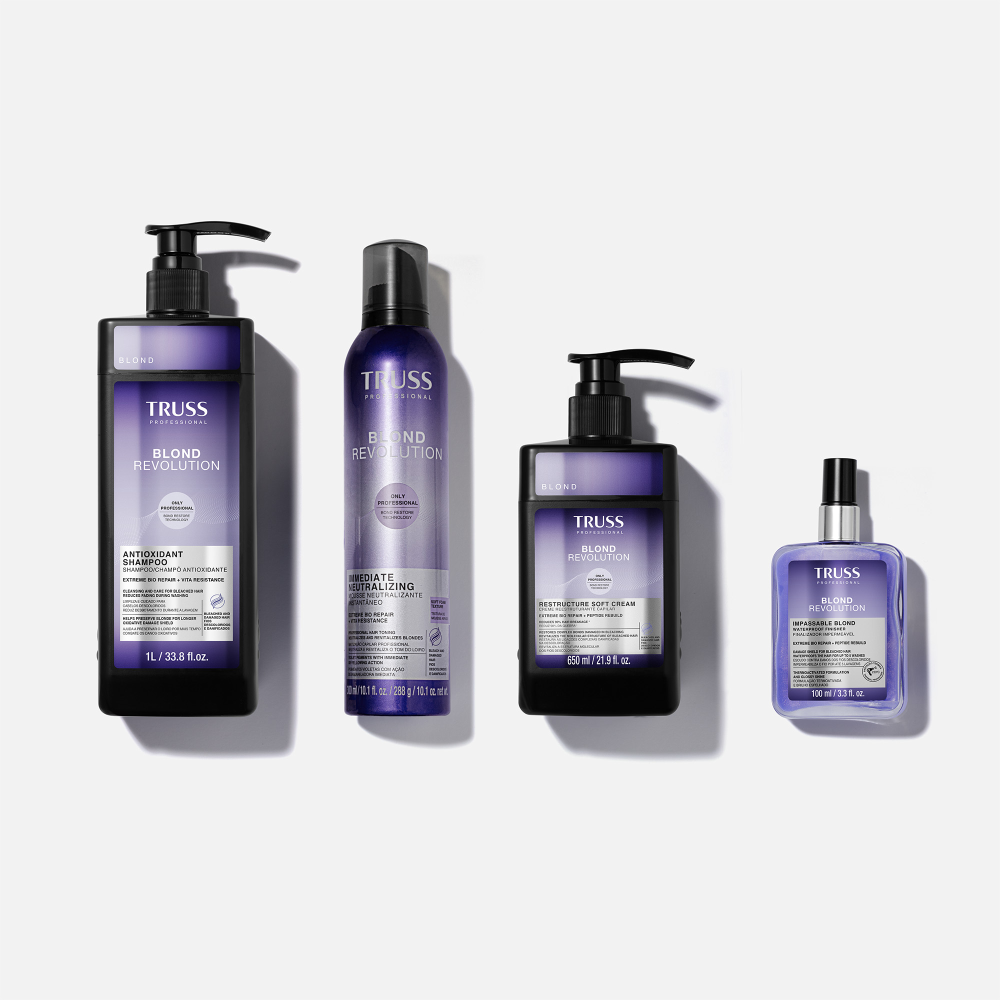 Blond Revolution: Immediate Neutralizing Mousse 300mL - Imagen 4